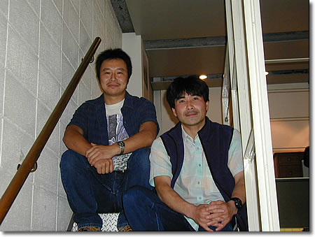 園原徹さんと坂本晃久さん