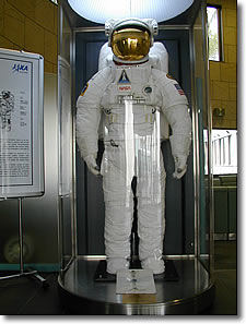 宇宙服のレプリカ