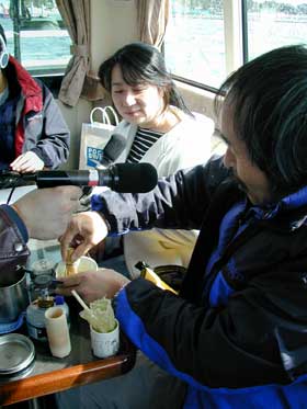 風間さんお点前披露