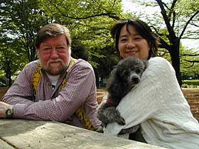C.W.ニコルさんとエイミー