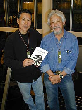 辻信一さんとデヴィッド・スズキさん