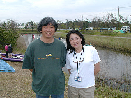 辰野勇さんとエイミー