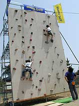 フリークライミング体験会