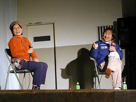 シール・エミコさんと風間深志さん