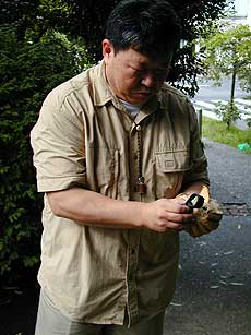 火を起こす、かざまりんぺいさん