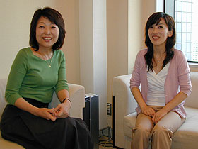 清水規子さん、戸川久美さん