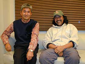 一倉隆さん、内田正洋さん