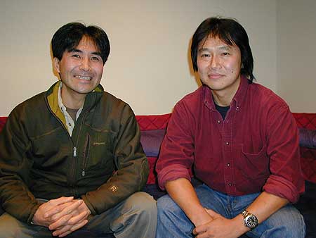 坂本晃久さんと園原徹さん