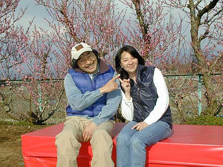 風間深志さんとエイミー