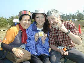 エミコ&スティーブ・シールさんと文野さん