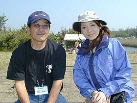 野田知佑さんと文野さん