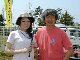 辰野勇さんと文野さん