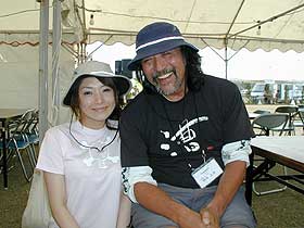 内田正洋さんと文野さん