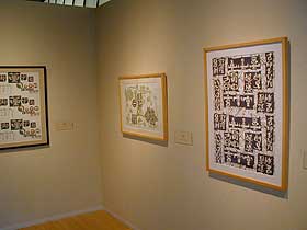 相田みつを美術館・包装紙展示