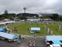 地球元気村20周年記念イベント会場の模様