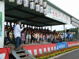 地元の小泉小学校の生徒さん