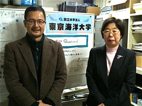 佐々木剛さんと角田美枝子さん