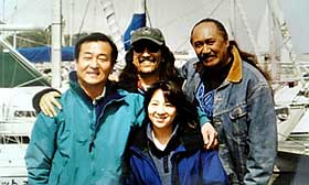 タイガー・エスペリさん、田久保雅己さん、内田正洋さん